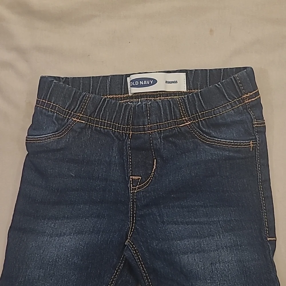 Old Navy 4T blue jean jeggings